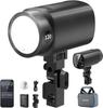 NEEWER 120Ws 2.4G TTL Outdoor Strobe Flash, Compatible with Godox, 1/8000s HSS Portable Studio Monolight with Modeling Light