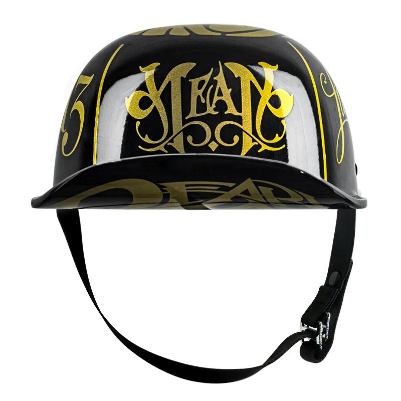 Factory Direct Half Helmet - Peak, Impact-Resistant ABS, Quick-Release