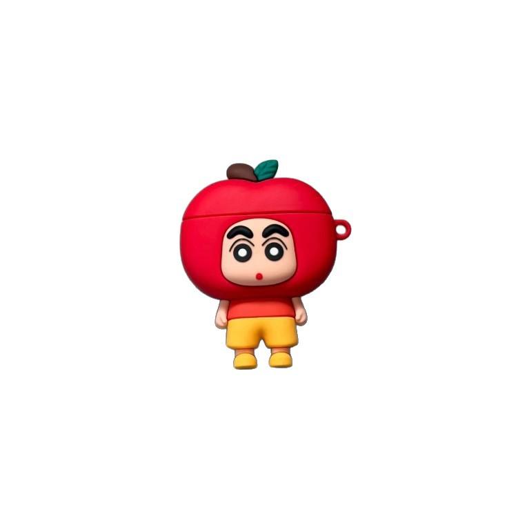 Cute red apple small new AirPods pro1 apple bluetooth headset case 1/1 generation cartoon case for
