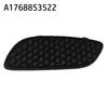 Front Left Fog Lamp Grille Cover A1768853522, Replacement For Mercedes W176 A-Class 2013-2018 Bumper Insert