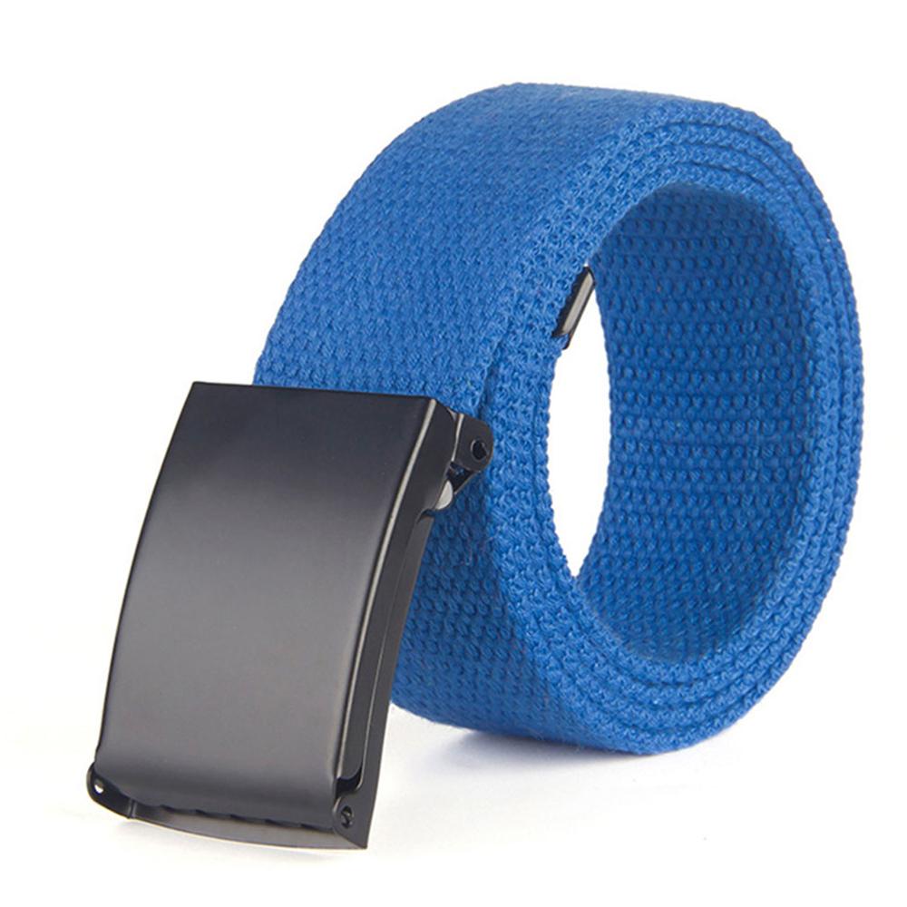 Men Belt Unisex Waist Belt Jeans Male Casual Luxury Canvas Webbing Waistband Ceinture Femme