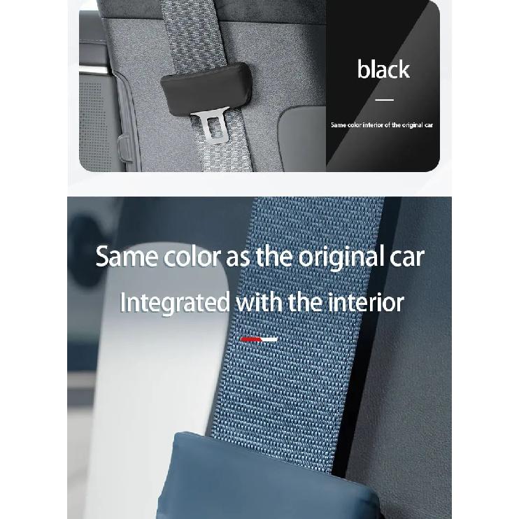 For ZEEKR 001 ZEEKR X Seat belt with silicone protective cover Scratch resistant and silent Seat belt accessories