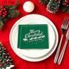20pcs Disposable Napkins with Blessing Language Pattern Print for Wedding,Parties,and Daily Use for Thanksgiving Fall Christmas Table Decoration