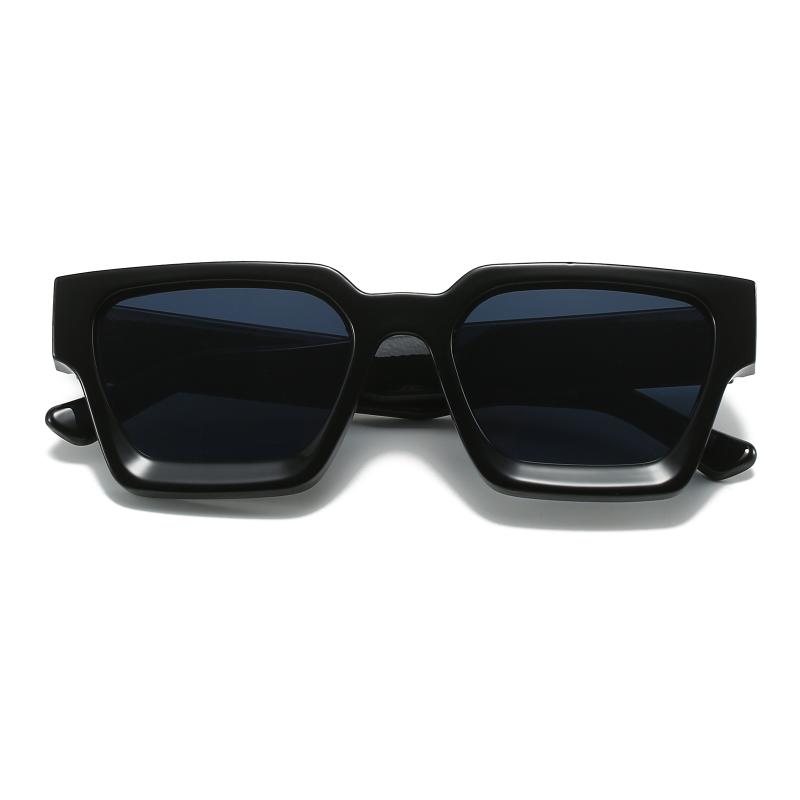 Fashion Retro Tortoiseshell Square Sunglasses Women Men Brand Designer Vintage Chunky Sun Glasses Lentes  Mujer S195