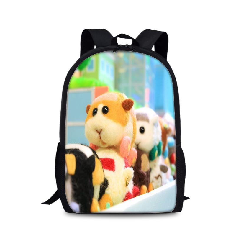 Tangalang Pui Pui Hamster Backpack For Kids With Nylon Material And Spacious Design