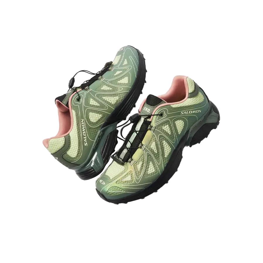 KONIEC. x Salomon XT-Whisper Void Avocado Unisex Trampki Zielony Agawa-Zielony Limonka-Kremowy L49170300