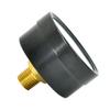Heavy Duty Industrial Pressure Gauge with Overload Protective Suitable for Air Compressor Accessories and Pneumatic Tool