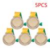 5-20PCS 2 Inches Gold Silver Bronze Prize with Neck Ribbon 1st 2nd 3rd Prize Medal Round for Kids School Sports Meeting