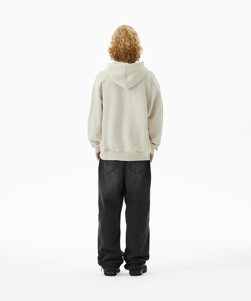 Letter Ink Logo Hoodie Oatmeal(Mg2Ffmm416A)