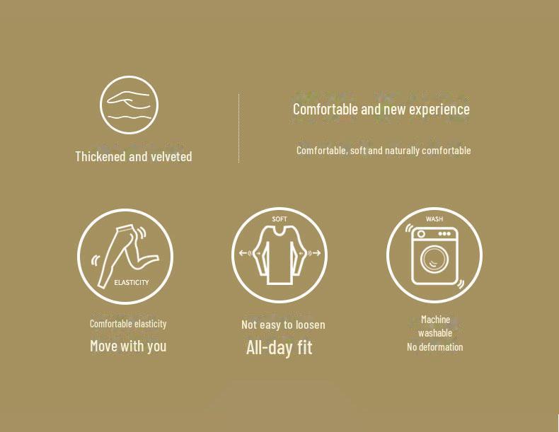 Women's High-Waist Plush Fleece Leggings - Plus Size, Warm, Thick Cotton Pants for Autumn