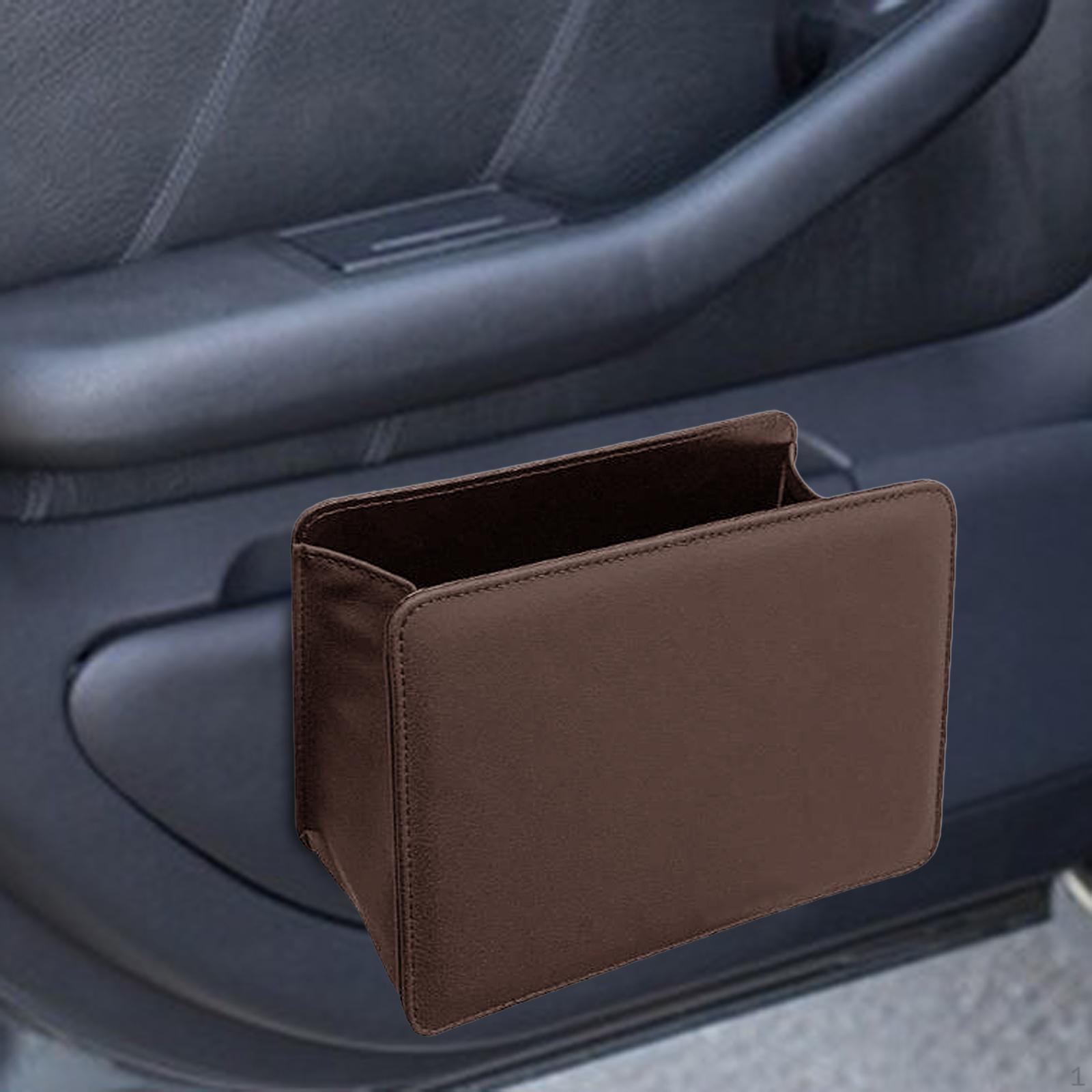 

Мусорный бак на двери автомобиля, подвесной контейнер, многоцелевой герметичный органайзер для мусора, держатель, сумка для хранения темно-коричневого