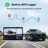 4K+2K Front and Rear Dash Cam Built-in WiFi 3 Inch IPS Car Video Camera WDR Night Vision G-Sensor 24H Parking Mode APP Control