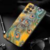 Phone Case For Samsung Galaxy S26 S25 S24 S23 S22 S21 Ultra S24 S23 S22 S21 S25 Plus S24 FE Peacock Bird