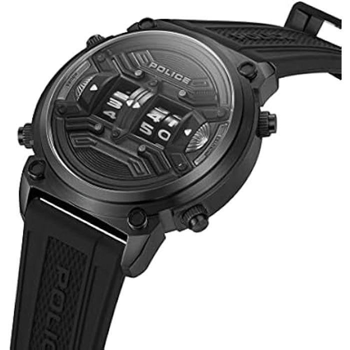 Watch - POLICE - PEWJP2228502 - Analog - Quartz - Black Silicone