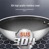 Supor 304 Stainless Steel Non-Stick Wok