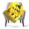 Dirt Bike Tricks Home Customize Your Name Blankets Comfortable Soft Lightweight Allseason Multipurpose Blanket For Picnics Sofas Offices Beds Living