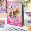 30pcs/bag Cute Pet Battle Cut-Out Coil Sticker Book DIY Handbook Calendar Greeting Cards Diary Notebook Album Material Stickers