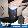 Car Door Water Cup NDUA4Y4 Holder Hanging Storage Box For BMW M M3 M5 X1 X3 X5 X6 E46 E39 E36 E60 F15 F16 G01 E87 G02 G30 Auto Accessory