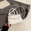 Autumn Womens Small Square Shoulder Bag Premium Textured Crossbody Bag Fashion Minimalist Versatile Handbag Purse KTB