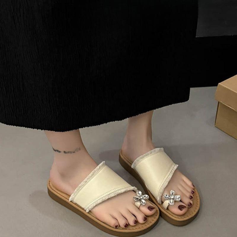 Soft-soled Shoes Slippers Flat Beach Slippers