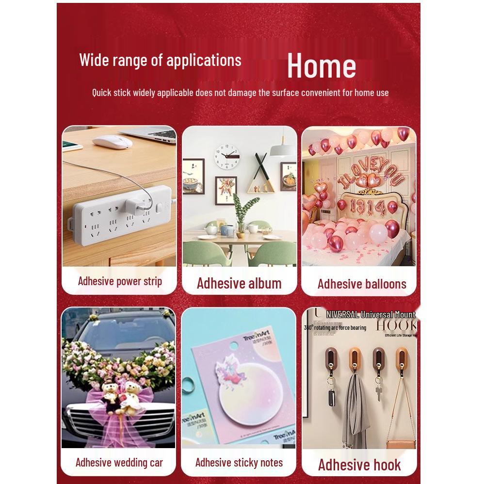 Traceless Balloon Glue Dots - Perfect for Weddings and Engagement Ceremonies, Won't Damage Walls.