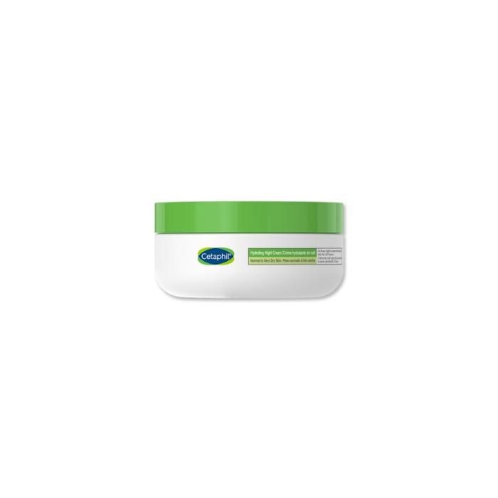Crème hydratante - CETAPHIL - Crème de nuit riche - 48G - Acide hyaluronique - Non grasse