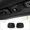 Black Inner Car Roof Hooks Cover Trim For Volvo V90 S90 XC40 XC60 XC90 2016-