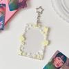 Inspired Acrylic Star Card Holder: Transparent 3-inch Polaroid Sleeve