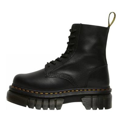 Audrick Leather Platform Ankle Boot Black Unisex Sneakers 27149001
