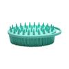 Reusable Silicone Bath Brush With Hanging Hook For Effective Skin Cleansing