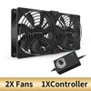 12cm High Speed Large Air Volume 3000 RPM Btc Mining Machine Workstation Cabinet 12v Fan Server Case Cooling System Fan Kit