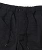 NOT4NERD Contour Shirring Nylon Cargo Pants - Black