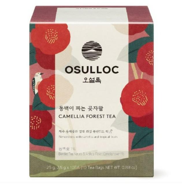 Osulloc Dongbaegi Pineun Gotjawal Tea – 35g, Premium Korean Loose Leaf Tea