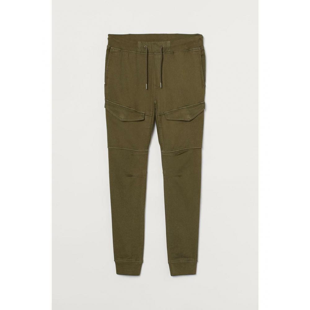 

Брюки HM Jogger Темно-Хаки-Зеленые 0798938008