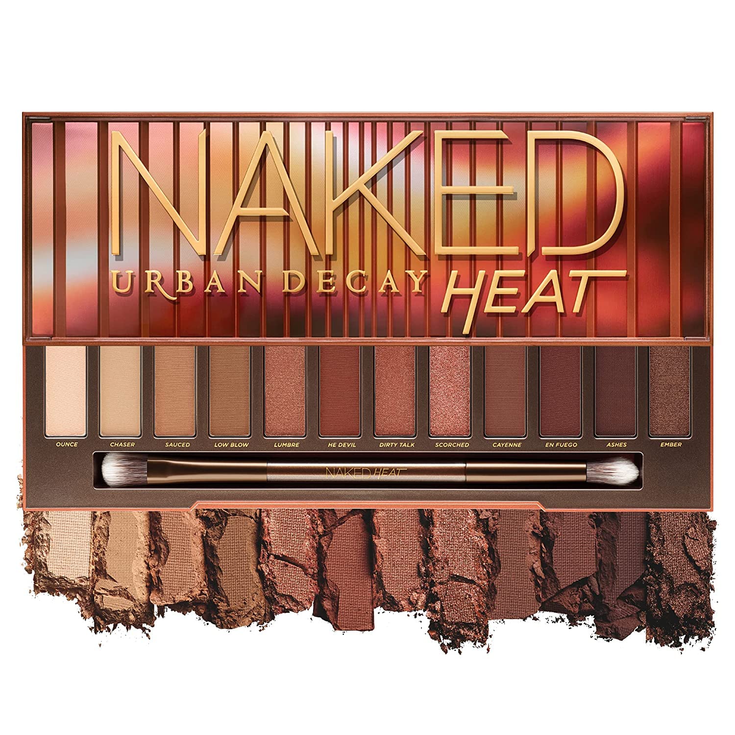 

Палитра теней для век UD Naked Heat
