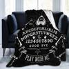 Halloween Hexenhafte Hexe Decke Flanell Überwurfdecke Leicht Weich Gemütlich Sofa Bettdecke für Männer Frauen Teenager Halloween Geschenke