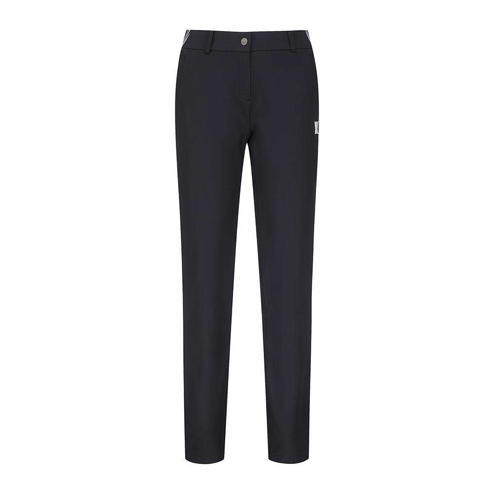 ANEW GOLF Women Side Logo Pointlong Pants_Bk