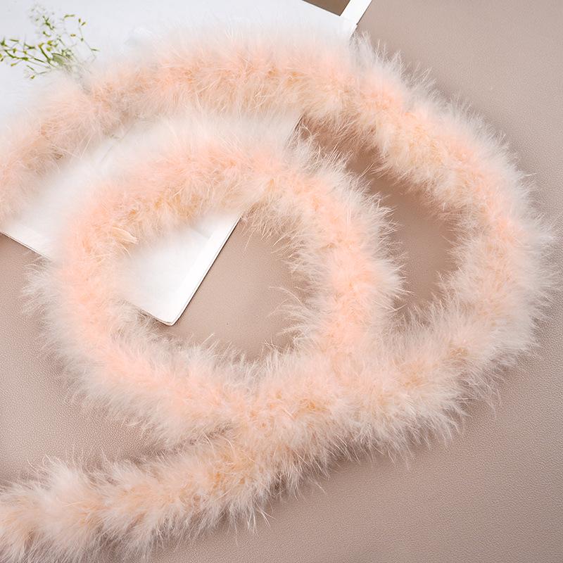 Colorful Turkey Feather Strips for DIY Crafts and Christmas Decorations