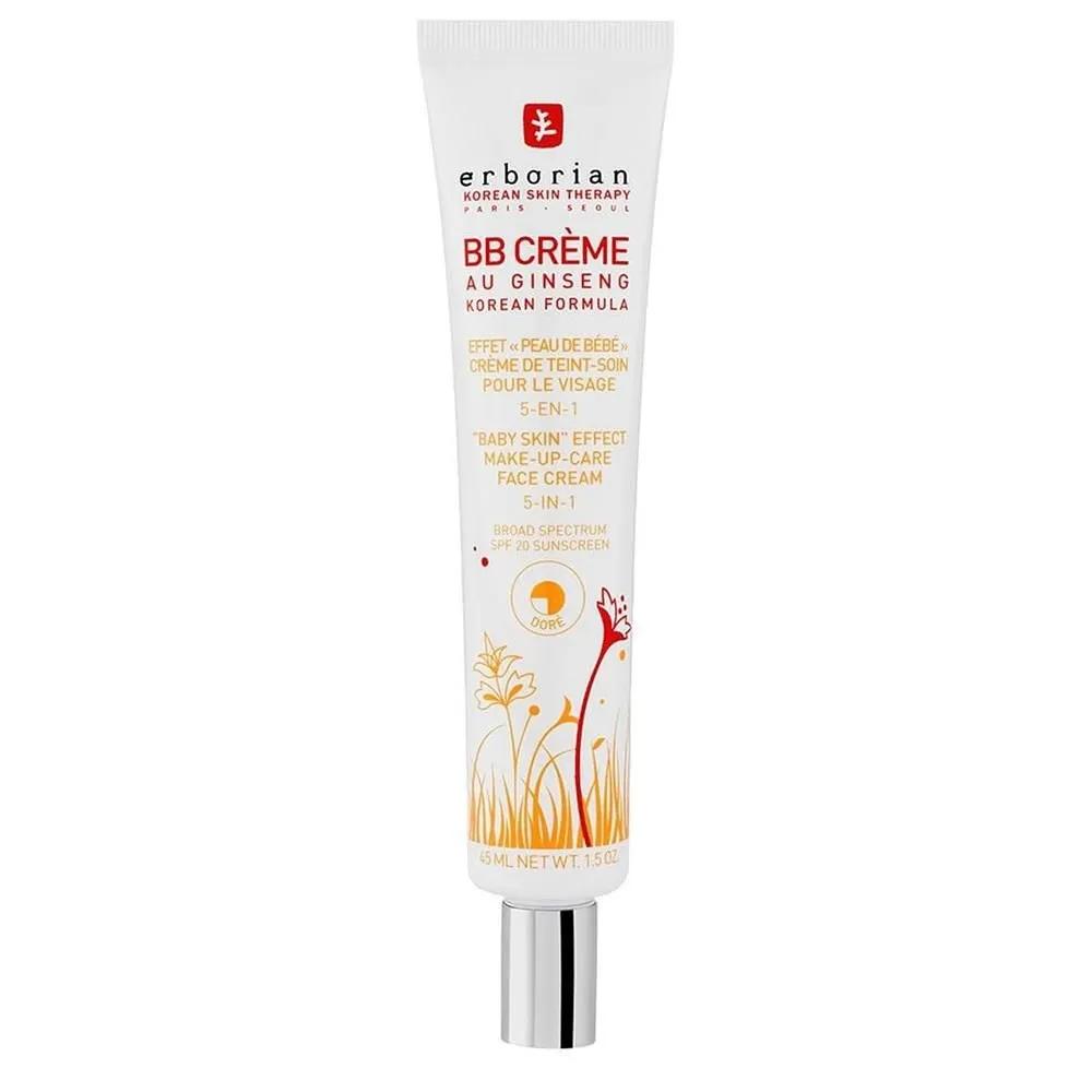 Erborian Doré BB Cream 45ml Erborian Korean BB Cream Skin Perfector Skin Cream, Dor, 45 Millilitr