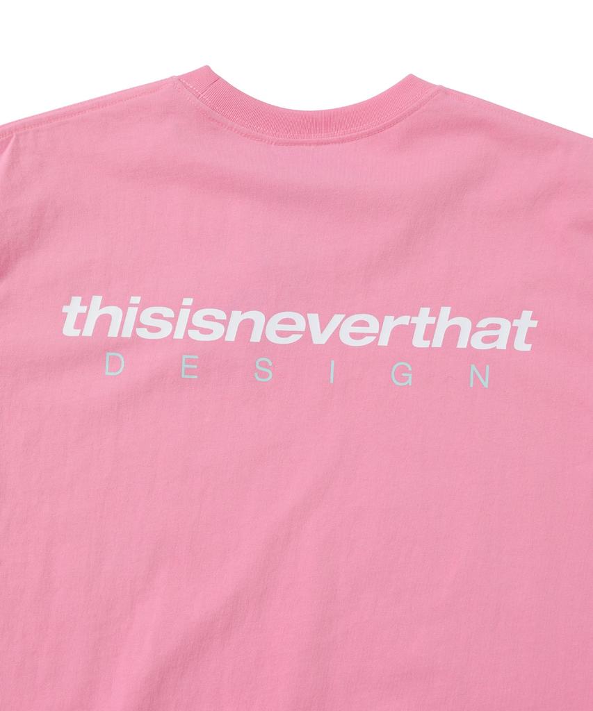 THISISNEVERTHAT Dsn-Logo Tee Pink