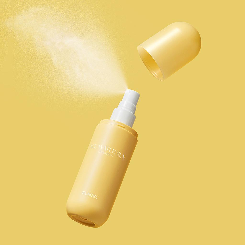 ELROEL Ice Water Sun Mist SPF 40 PA+++ 100ml / Moisturizing, Korean Cosmetics, Kbeauty