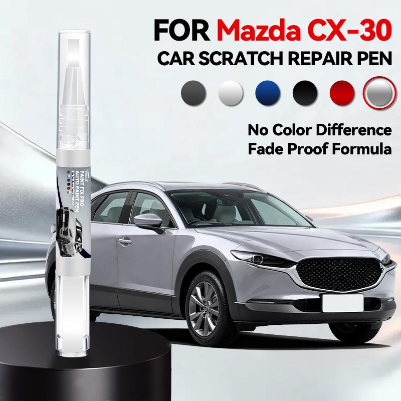 Για Mazda CX30 2019-2025 DM Στυλό Επιδιόρθωσης Βαφής Touch Up Αφαιρετικό Γρατζουνιών DIY Αξεσουάρ Αυτοκινήτου Μαύρο Λευκό Ασημί Μπλε Καφέ Γκρι