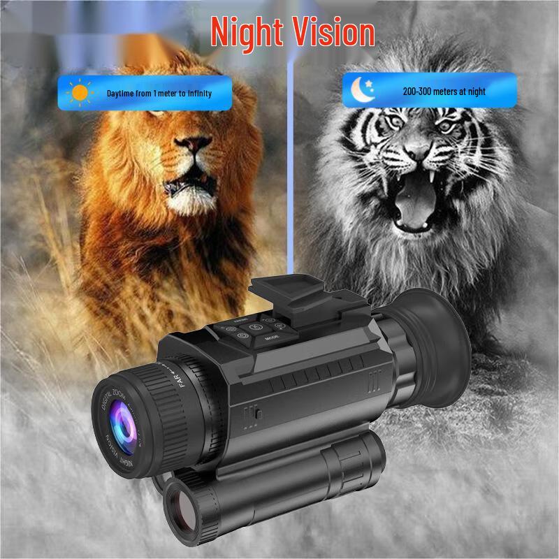 

4K Head-Mounted Infrared Monocular Night Vision Device