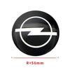 Calotas Centrais para Rodas de Carro Capas para Aro de Pneu Tapacubos Enjoliveur Peças de Roda 4 Peças 60mm Para Opel Astra Insignia Astra Corsa Zafira