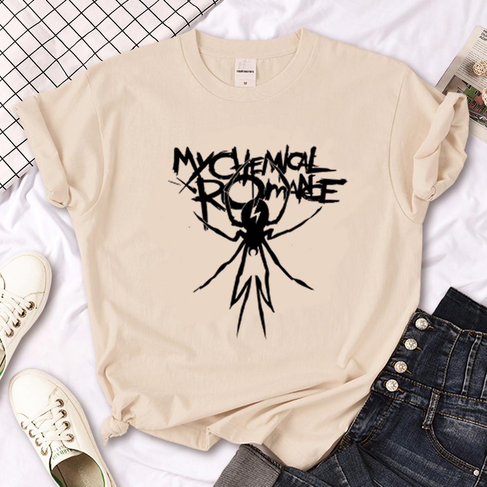 My Chemical Romance Tshirt Men Y2K Summer Top Boy Funny Clothing