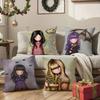Gorjuss Cartoon S-Santoro Gorjuss Pillow Case Anti-dustmite Invisible Zipper Sofa Bed