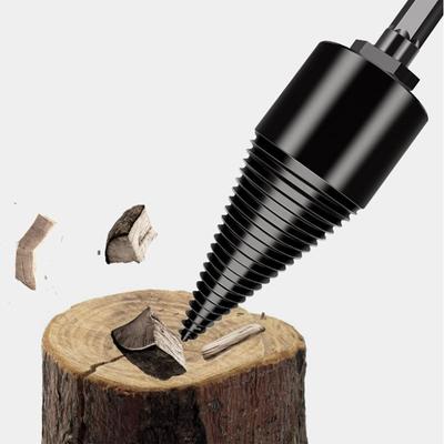 Brennholzhacken, Holzbohrer, Spaltwerkzeug, Spaltkegel, Holzspalter, Holz