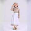 Halloween Pastoral Farm Dress Wolf Grandma Floral Dress Maid Maid Dress Performance Dress