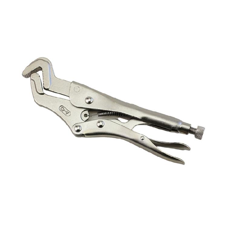 

Heat Treated Carbon Steel Locking Pliers Curved Jaw Design Adjustable Hand Tool Clamps For Multipurpose Clamping Tasks 1