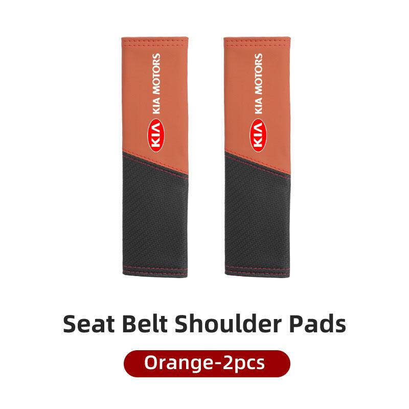 AAOC1 Car Interior Accessories Auto Seat Belt Cover Shoulder Pad For KIA Cerato Soul Venga Forte Spectra Sedona Niro Cadenza